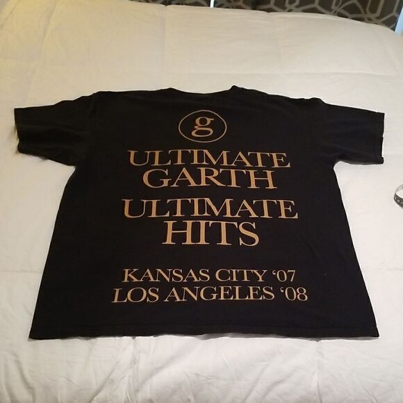 GARTH BROOKS CONCERT - BAND T-SHIRT 2007 Kansas / LA 2008 - Picture 3 of 8